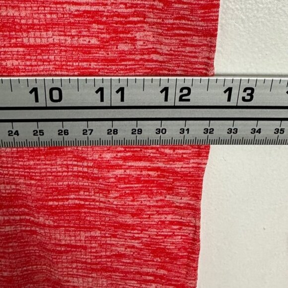 NEW Nordstrom Zella‎ Seamless TShirt Red Couture Melange Boys Size Medium Tee M - Picture 9 of 13